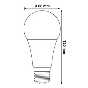 LED Żarówka E27 14W TOTO barwa ciepła-6474