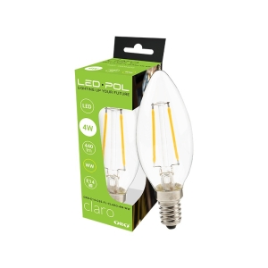 LED Żarówka E14 4W/230V CLARO barwa ciepła