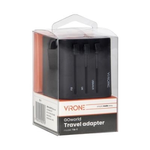 Travel adapter Goworld USA/UK/EURO/AUS-12731