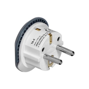 Adapter podróżny - GO to Europe, 230V/13A, szary-12738