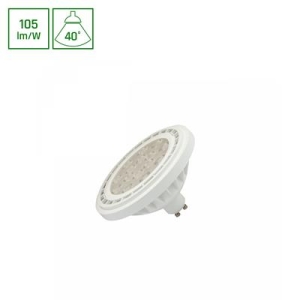 LED Żarówka GU10 AR111 10W 230V barwa ciepła