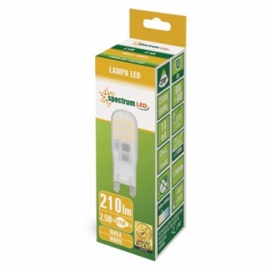 LED Zarówka G9 2,5W NW SPECTRUM-9106